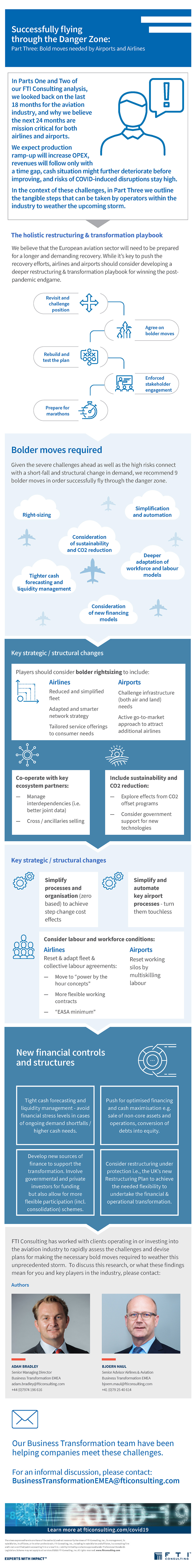 Bold Moves Needed by Airports and Airlines