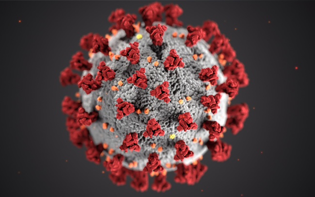 Corona Virus (red)